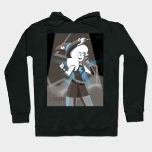 1980s Witch Rock Singer Hoodie